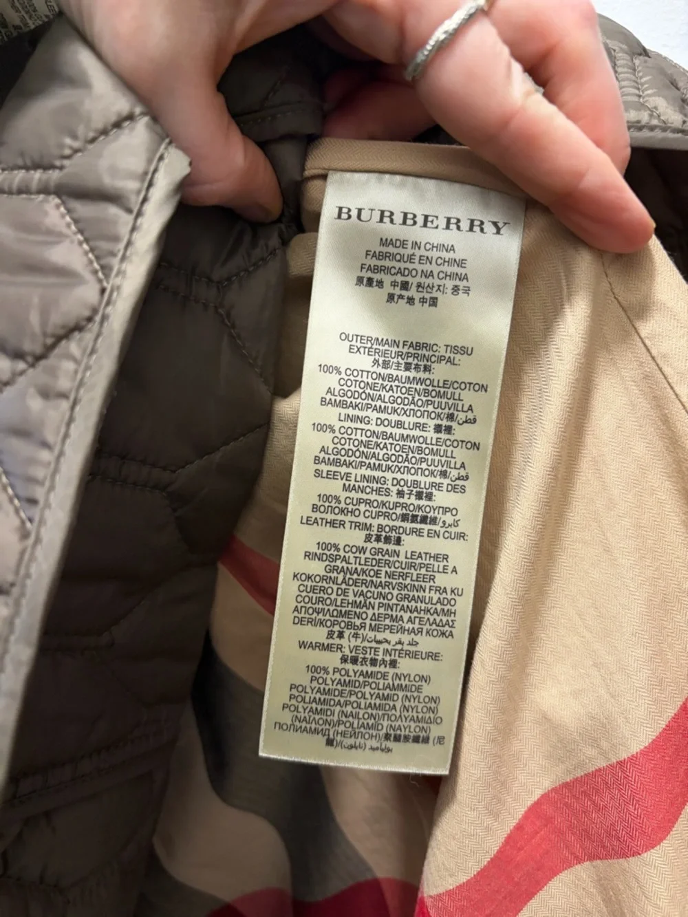Burberry Tan/Camel Double-Breasted Trench Coat with Detachable Hood and Lining - Picture 5 of 12